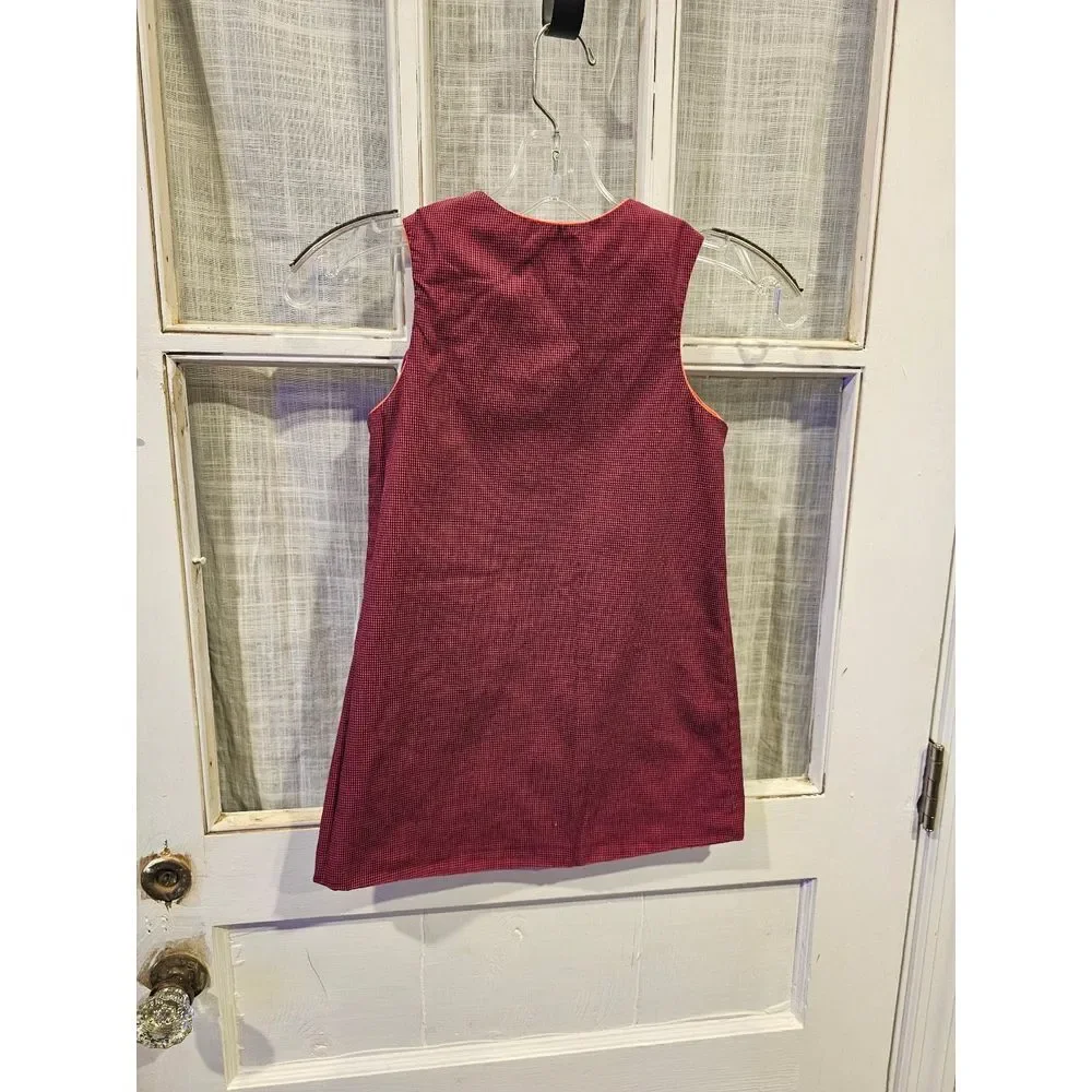 Rosalina Reversible‎ Pumpkin Fall Sleevless Dress Girls size 4T